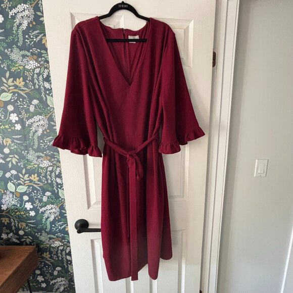 ASOS Ruffle Sleeve Dress - Picture 1 of 5